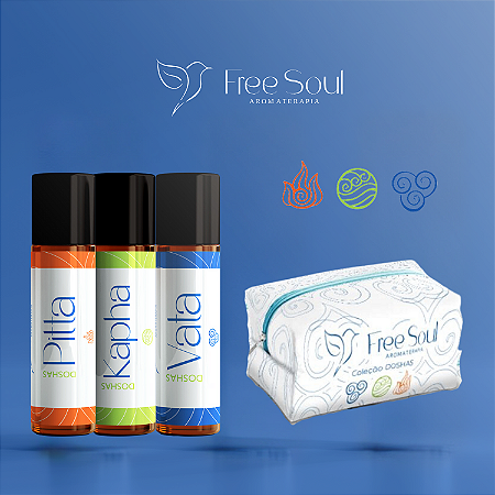 Kit Completo com Nécessaire - DOSHAS