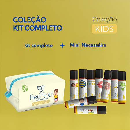 Kit Completo com Nécessaire - KIDS