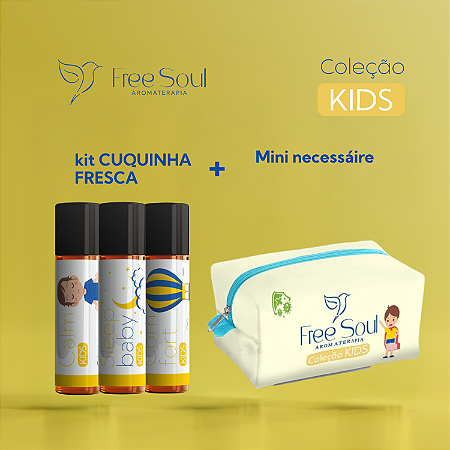 Kit Cuquinha Fresca (Trio) com Nécessaire
