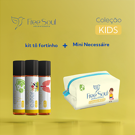 Kit Tô fortinho (Trio) com Nécessaire
