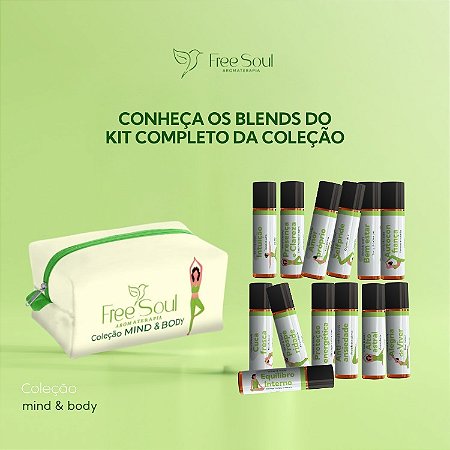 Kit Completo com Nécessaire - Mind & Body