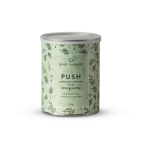 Suplemento Alimentar PUSH 100g - Disposição, Energia e Metabolismo