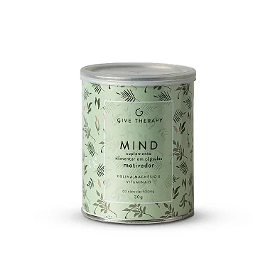 Suplemento Alimentar MIND 60g - Concentração, Memória, Foco