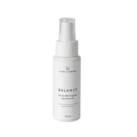 Tônico Adstringente BALANCE 60ml - Limpeza, Antioleosidade