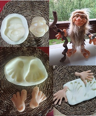 Kit molde de silicone G * PROMOÇÃO TEMPORÁRIA