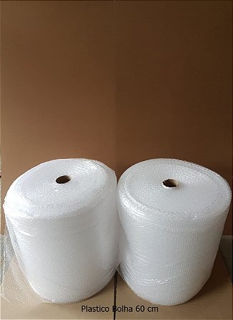 PLÁSTICO BOLHA 60 CM X 100M