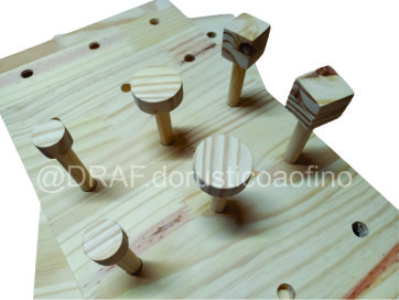 Pendurador / Cabide para Pegboard