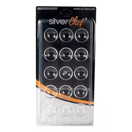 Forma Policarbonato Para Chocolate Esfera SILVERCHEF