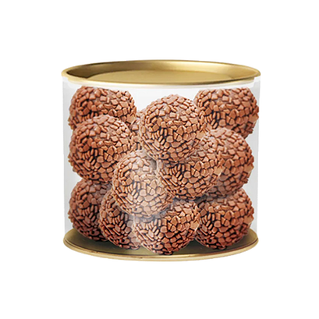 Lata para Bombons Clean 6UN (18700332) - CROMUS