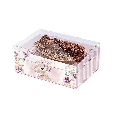 Caixa New Practice Meio Ovo Coelha Serena 250G 6UN (13004490) - CROMUS
