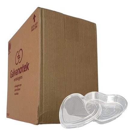 Embalagem Doce Coração 260ml Galvanotek G620 200und
