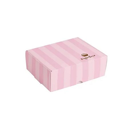 Caixa p/ 6 Brigadeiros Rosa 10Un - Cromus