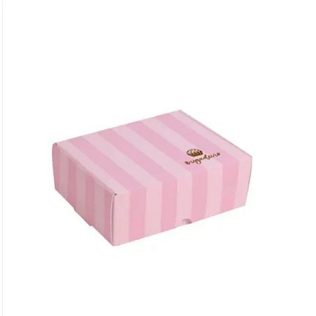 Caixa p/ 4 Brigadeiros Rosa 10Un - Cromus