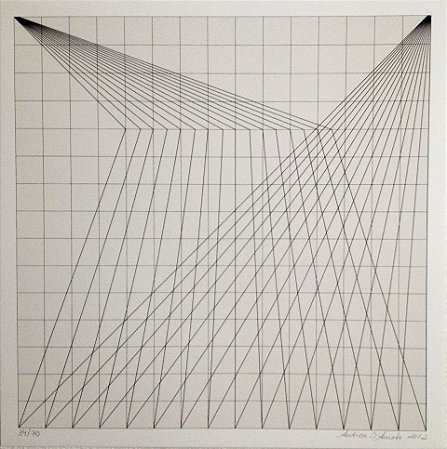 Andrea D´Amato - Gravura 48 x 48 cm