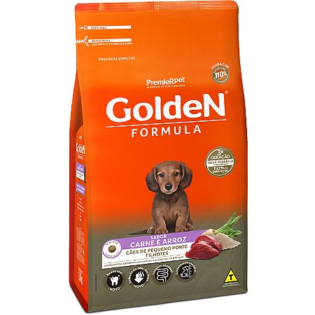 Golden Fórmula Filhote Carne Mini Bits