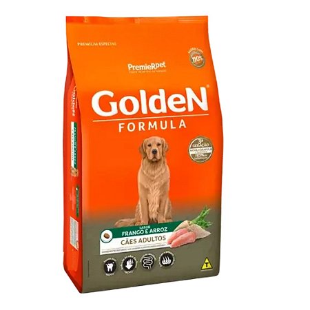 GoldeN Formula Cães Adultos Frango & Arroz