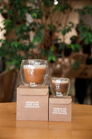 Vela Aromática de Café com Chocolate