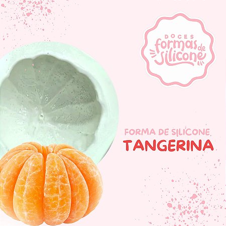 Forma de Silicone Tangerina