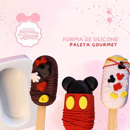 Formas de Silicone Paleta Gourmet