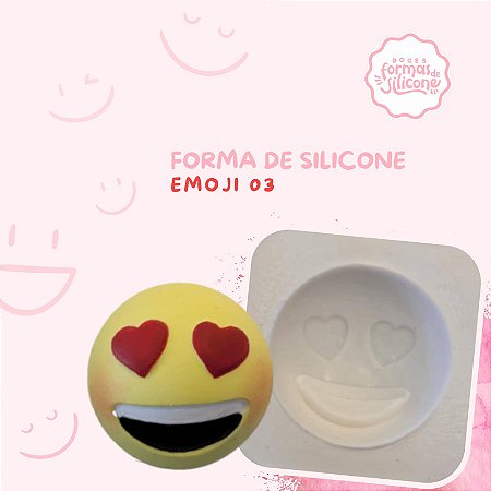 Forma de Silicone Emoji 03