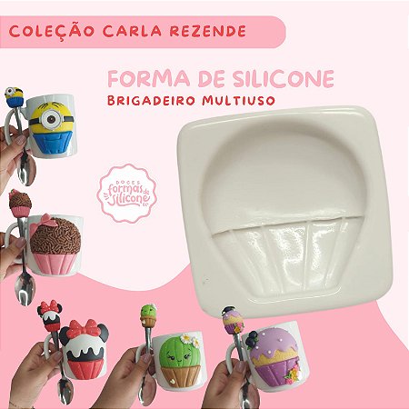 Forma de Silicone Brigadeiro Multiuso