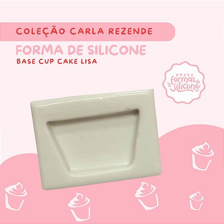 Forma de Silicone CupCake Lisa 03