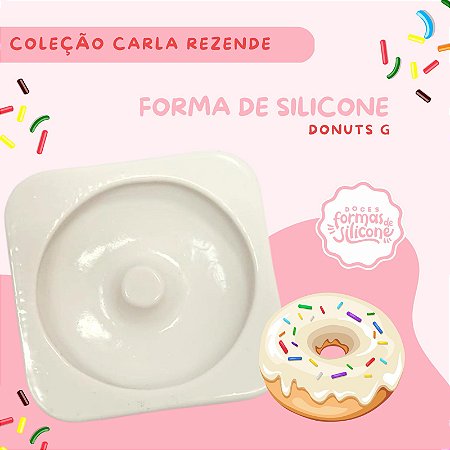 Forma de Silicone Donuts G