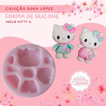 Forma de Silicone Hello Kitty G