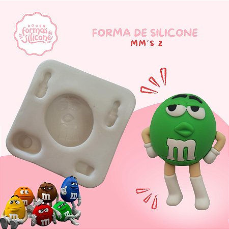 Forma de Silicone M&Ms02