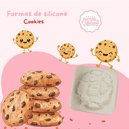 Forma de Silicone Cockies