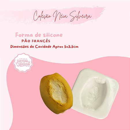 Molde de Silicone Pão Francês