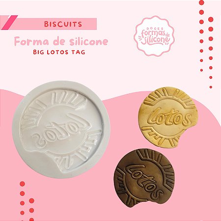Molde de Silicone Tag Big Lotos