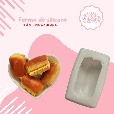 Molde de Silicone Bisnaguinha