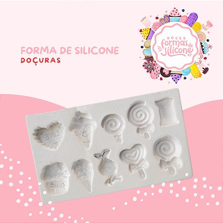 Molde de Silicone Doçuras