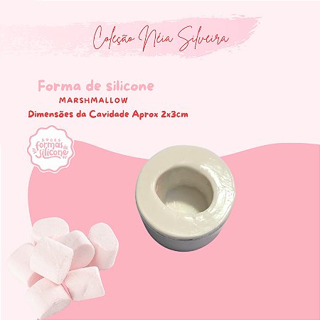 Molde de Silicone Marshmallow