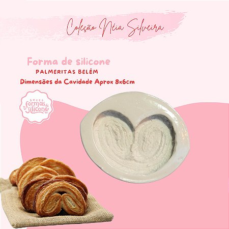 Molde de Silicone Palmeritas Belém