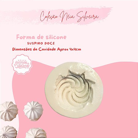Molde de Silicone Suspiro Doce