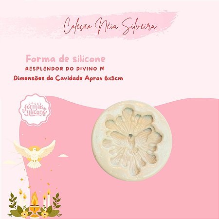 Molde de Silicone Resplendor do Divino M