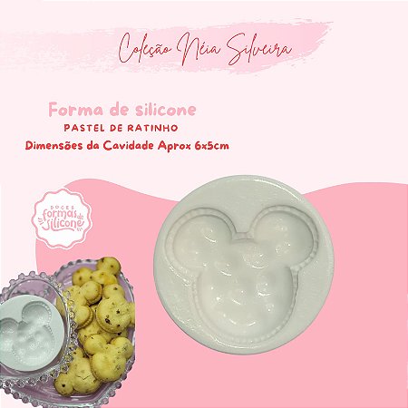 Molde de Silicone Pastel Ratinho