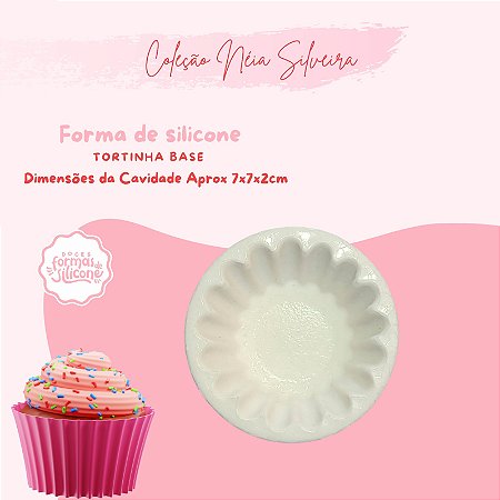 Molde de Silicone Tortinha Base