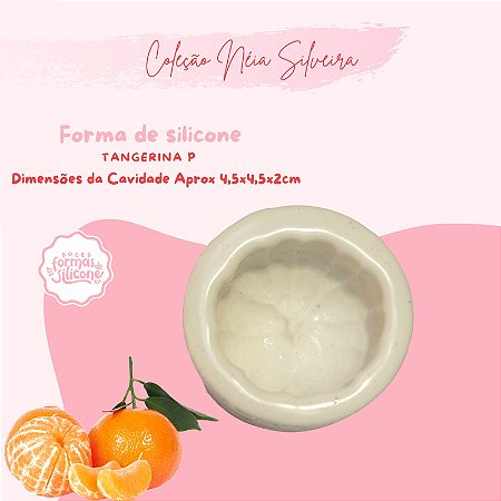 Molde de Silicone Tangerina P