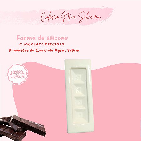 Molde de Silicone Chocolate Precioso