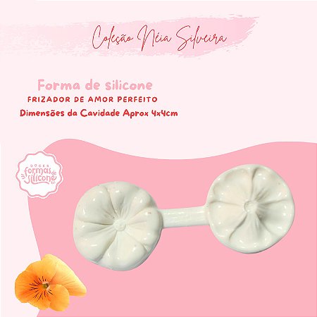 Molde de Silicone Frisador de Amor Perfeito