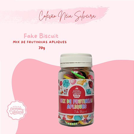 Mix de Frutinhas Apliques - Fake Biscuit