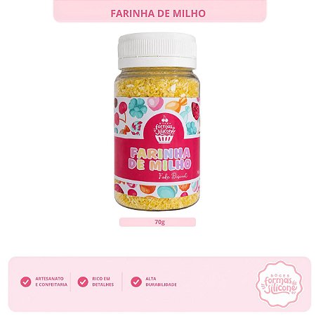 Farinha de Milho - Fake Biscuit