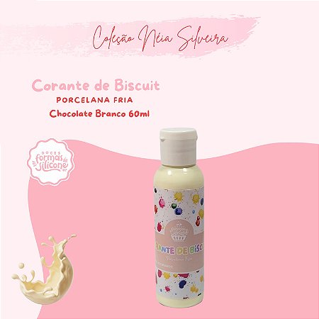 Corante de Biscuit Chocolate Branco - Fake Biscuit