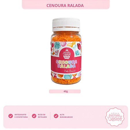 Cenoura Ralada - Fake Biscuit