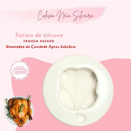 Molde de Silicone Frango Assado