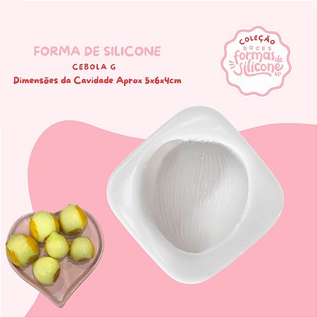 Molde de Silicone Cebola G