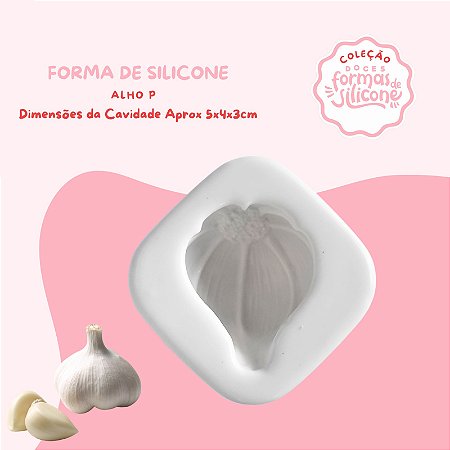 Molde de Silicone Alho P